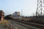 Passing the Old CNJ Station and railfan Waves to Train Crew